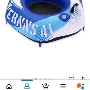 2- NEW 52” Heavy Duty River Tube with Canvas Cover Large Pool Floats Adult